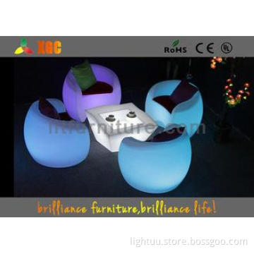 infrared Remote Control SMD 5050 RGB LED Bar Chair With Col